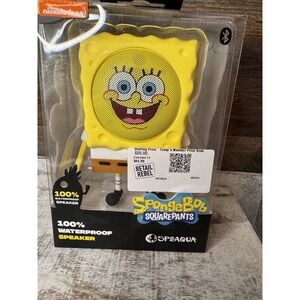 Speaqua Cruiser Portable Waterproof Bluetooth Speaker – SpongeBob SquarePants Ed